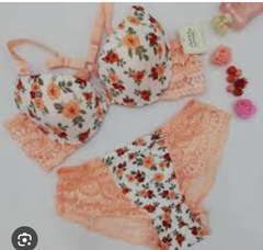Lingerie Set - Floral Collection