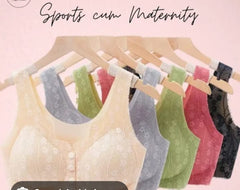 Comfort Bra - Button Front