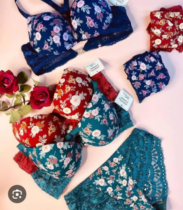 Lingerie Set - Floral Collection